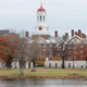 This Nov. 13, 2008 file photo shows the campus of Harvard University in Cambridge, Mass. Harvard University is taking new steps to confront its past ties to slavery, announcing a $100 million fund this week aimed redressing the issue.